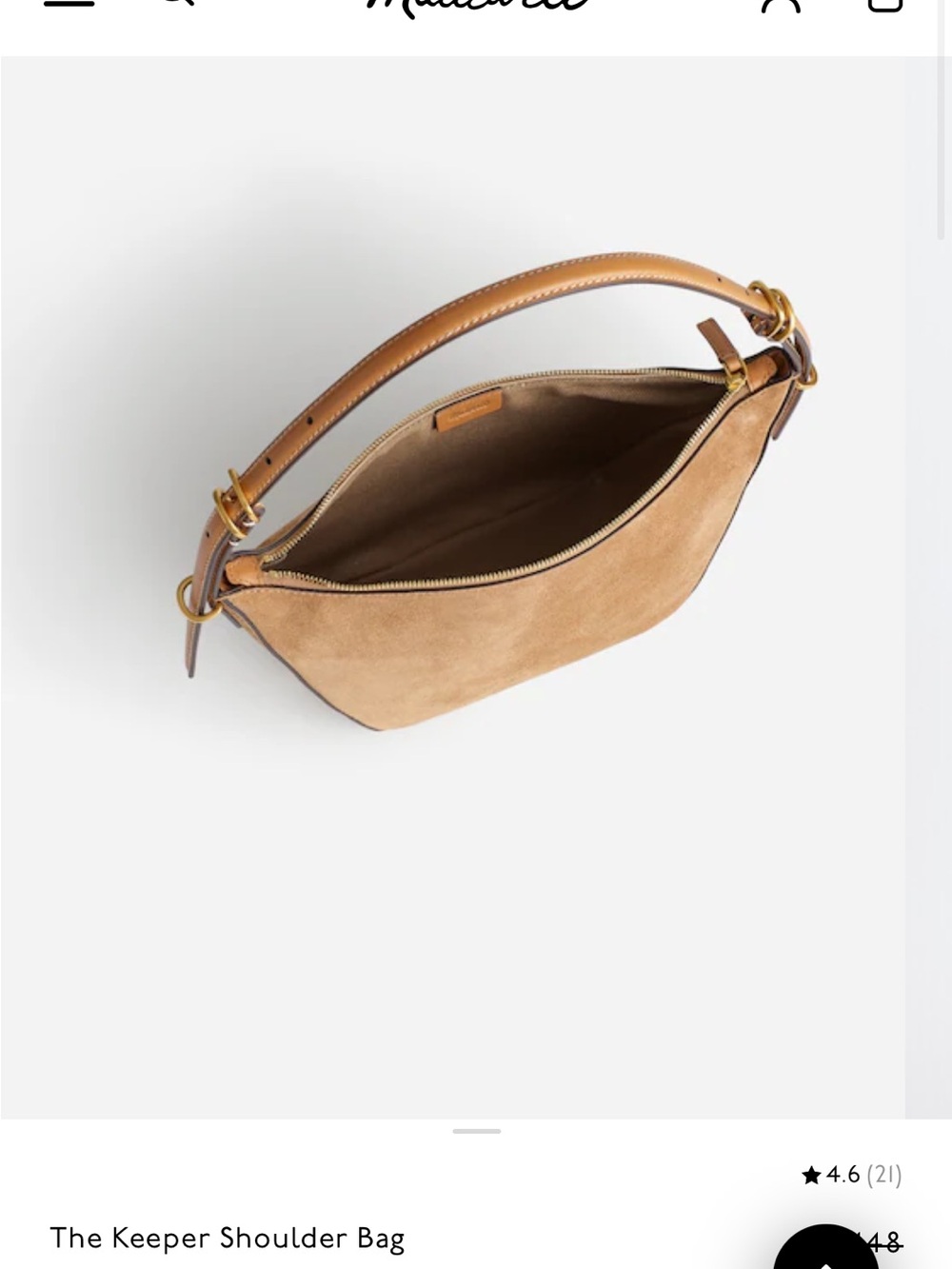 Madewell the Keeper shoulder bag - Picture 9 of 9
